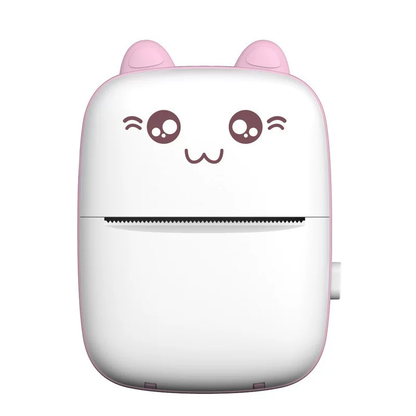 Mini Impresora Portátil Bluetooth Gato + Envió Gratis