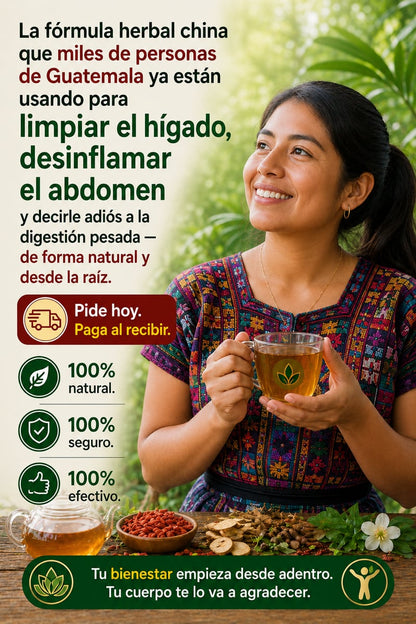 TÉ YIGAN CHINO X30 — El Ritual Ancestral para Sentirse Limpio, Ligero y Saludable + ENVÍO GRATIS