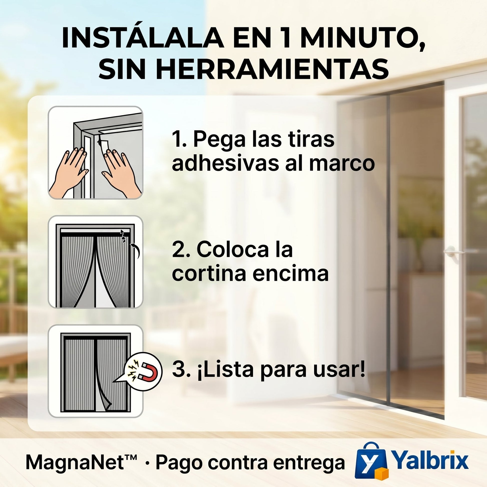 MagnaNet™ - Mosquitera Magnética
