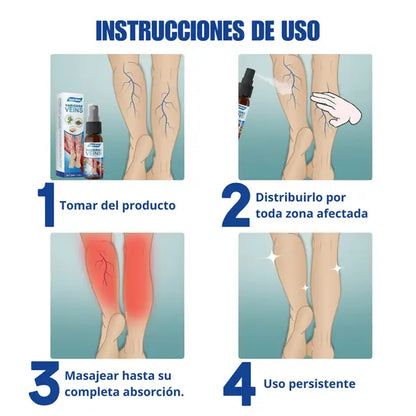 2x1 🩺 Varicose Veins™ Pro Tratamiento Intensivo Avanzado para Venas, Varices y Piernas Cansadas