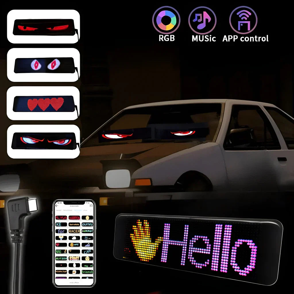 Luz de ojos programable para coche y camión